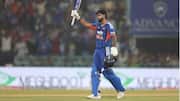 Sheyas Iyer becomes third Indian captain with T20I hundred: Stats 