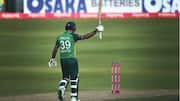 PAK vs NZ: Fakhar Zaman slams his 15th ODI fifty