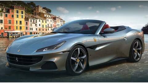 Ferrari Portofino M looks visually appealing with flowing body lines
