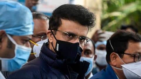 Sourav Ganguly admitted to hospital after testing COVID-19 positive Sourav Ganguly admitted to hospital after testing COVID-19 positive