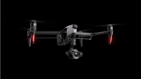 Image processing is handled by DJI's CineCore 3.0