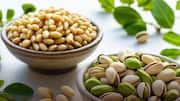Pine nuts v/s pistachios: Which has more protein?