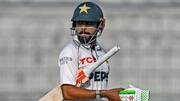 Babar Azam hammers his 31st Test half-century: Key stats