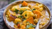 Red lentils and cauliflower make for a heavenly combo!