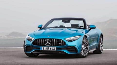 Mercedes-AMG SL43 roadster, with F1 engine technology, goes official Mercedes-AMG SL43 roadster, with F1 engine technology, goes official