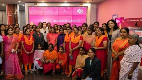 Volkswagen debuts all-women showroom in Coimbatore to promote inclusivity Volkswagen debuts all-women showroom in Coimbatore to promote inclusivity