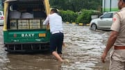 Gurugram waterlogged after heavy rainfall; WFH advisory issued for offices  