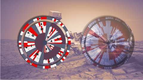 Netizens decode message hidden in NASA's Perseverance rover's parachute Netizens decode message hidden in NASA's Perseverance rover's parachute