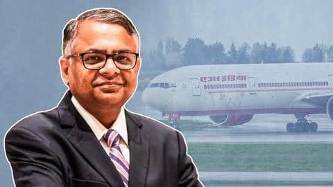 Tata Sons' chief N Chandrasekaran is new Air India chairman Tata Sons' chief N Chandrasekaran is new Air India chairman
