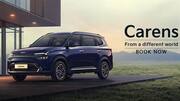 You can now book Kia Carens at Rs. 25,000
