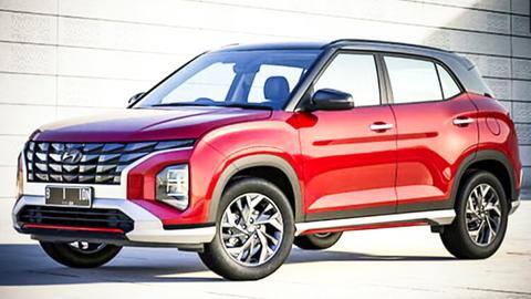 Hyundai CRETA (facelift) previewed in leaked images Hyundai CRETA (facelift) previewed in leaked images
