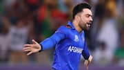 Spinner Rashid Khan averages 14.89 in T20 World Cup: Stats 