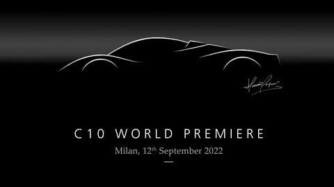 Pagani C10 spied testing; to be unveiled this September Pagani C10 spied testing; to be unveiled this September