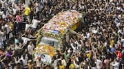 Zubeen Garg's final journey begins; fans crowd streets, shower flowers