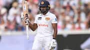 Kamindu Mendis slams his 6th half-century in Tests: Key stats