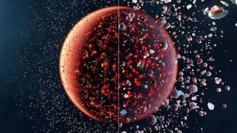 This new theory may explain the mystery of Earth's formation This new theory may explain the mystery of Earth's formation