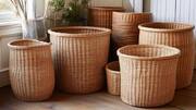 DIY: How to make raffia baskets