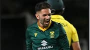 Keshav Maharaj sets records with ODI fifer against Australia