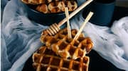 Start your day right with flaxseed waffles