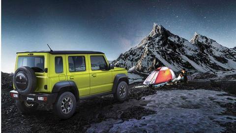 The Jimny has neo-retro appeal with its round headlamp units