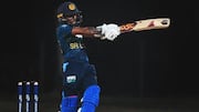 Pathum Nissanka slams his fourth 50-plus score vs Zimbabwe (ODIs)