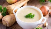 Parsnip soup: A bowl of fibre-rich goodness 