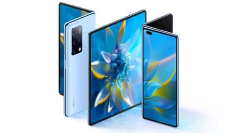 Huawei Mate X2 launched at a whopping Rs. 2 lakh Huawei Mate X2 launched at a whopping Rs. 2 lakh