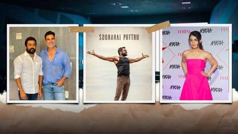 'Soorarai Pottru' Hindi remake: Akshay Kumar, Radhika Madan start shooting 'Soorarai Pottru' Hindi remake: Akshay Kumar, Radhika Madan start shooting