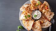 Make this bean dip quesadilla in just 5 minutes