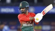 Bangladesh's Towhid Hridoy surpasses 1,500 ODI runs: Decoding his stats
