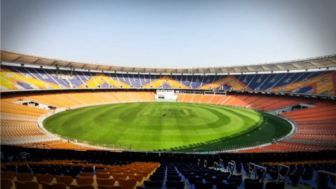 Motera cricket ground, world's largest, renamed Narendra Modi Stadium Motera cricket ground, world's largest, renamed Narendra Modi Stadium
