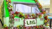 India's 1st LNG-powered train flagged off in Gujarat