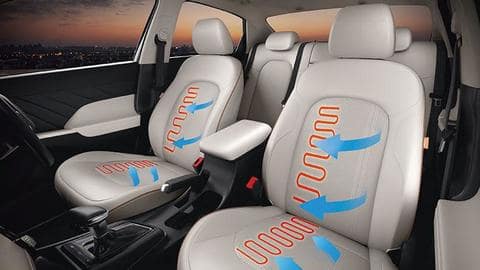 Segment-first heated and ventilated seats