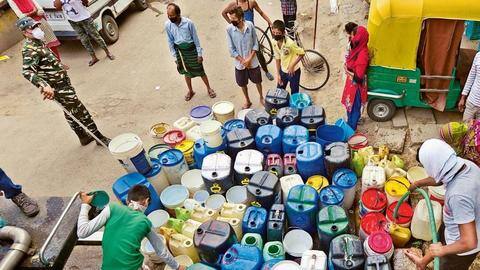 Delhi: Water supply likely to remain affected in some parts Delhi: Water supply likely to remain affected in some parts