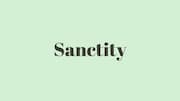 Word of the Day: Sanctity