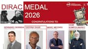 Indian physicist Deepak Dhar wins prestigious 2026 Dirac Medal 