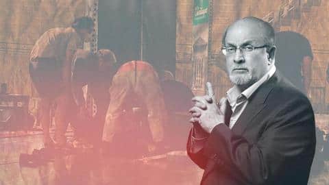 Salman Rushdie taken off ventilator, talking; accused pleads not guilty Salman Rushdie taken off ventilator, talking; accused pleads not guilty