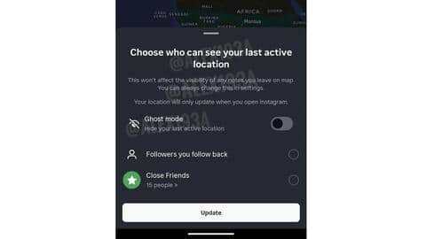 Customizable privacy and ghost mode options