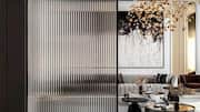 Fluted glass partitions: All about the decor game-changer