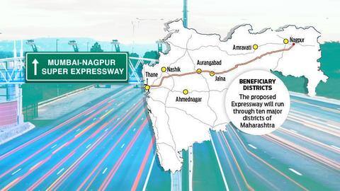 Mumbai Nagpur Expressway Map Mumbai-Nagpur Expressway: Phase 1 To Be Opened On May 2 | Newsbytes