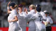 One-off Test: England edge ahead of IND-W at Lord's