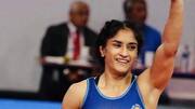 Vinesh reaches final of Poland Open with contrasting wins