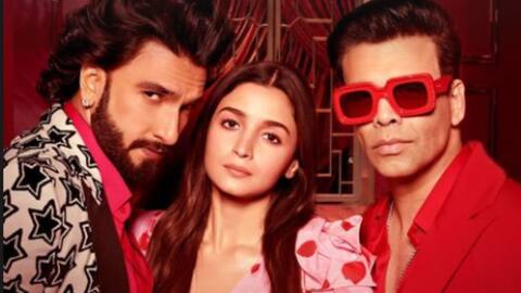 Alia-Ranveer to open 'Koffee with Karan' S7; show great camaraderie Alia-Ranveer to open 'Koffee with Karan' S7; show great camaraderie