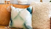 How to make tie-dye cushions