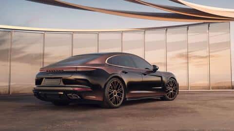 Firstly, let's look at design of Panamera Turbo 