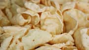 Swap chips with sprouted lentil crisps 