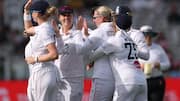 Sophie Ecclestone claims her 4th five-wicket haul in WTests: Stats