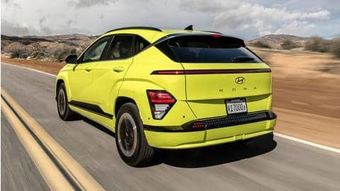 The 2024 KONA Electric has a more cohesive design