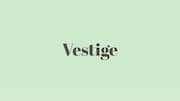 Word of the Day: Vestige 