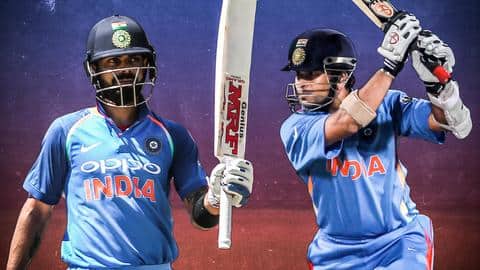 Sachin Tendulkar vs Virat Kohli: Statistical comparison (after 257 ODIs) Sachin Tendulkar vs Virat Kohli: Statistical comparison (after 257 ODIs)
